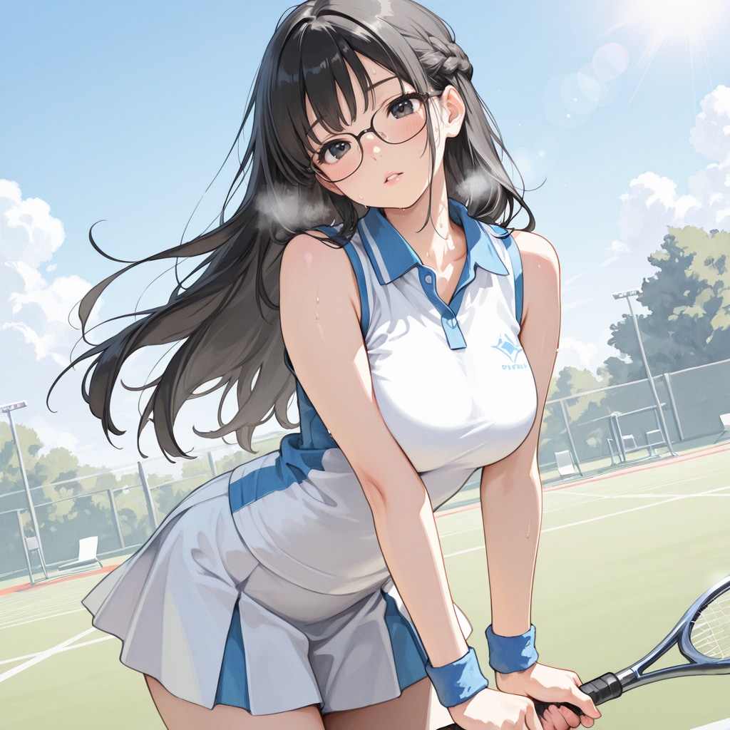 テニスに挑戦