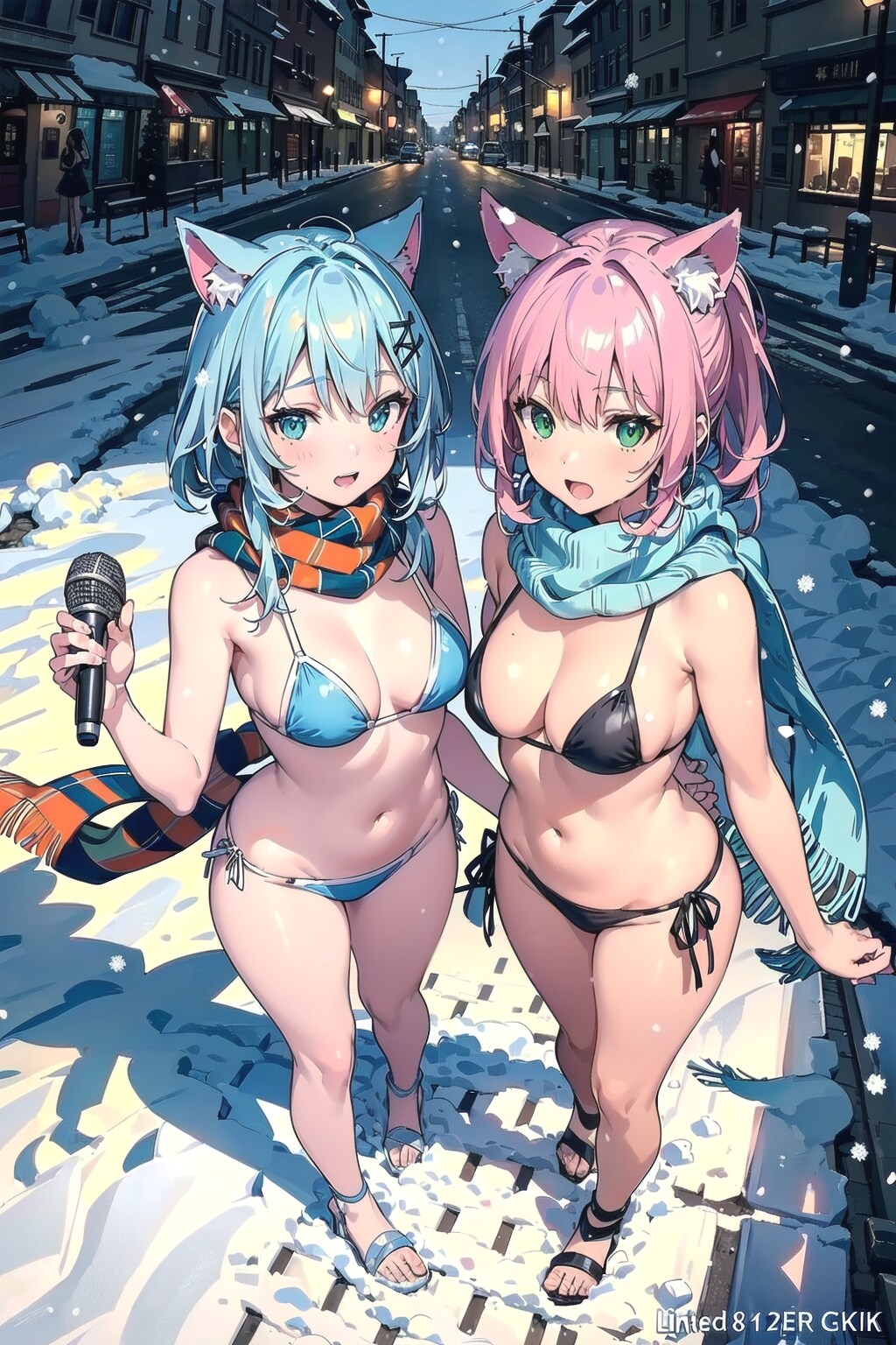 大雪リポート🐱⛄️🐱💦