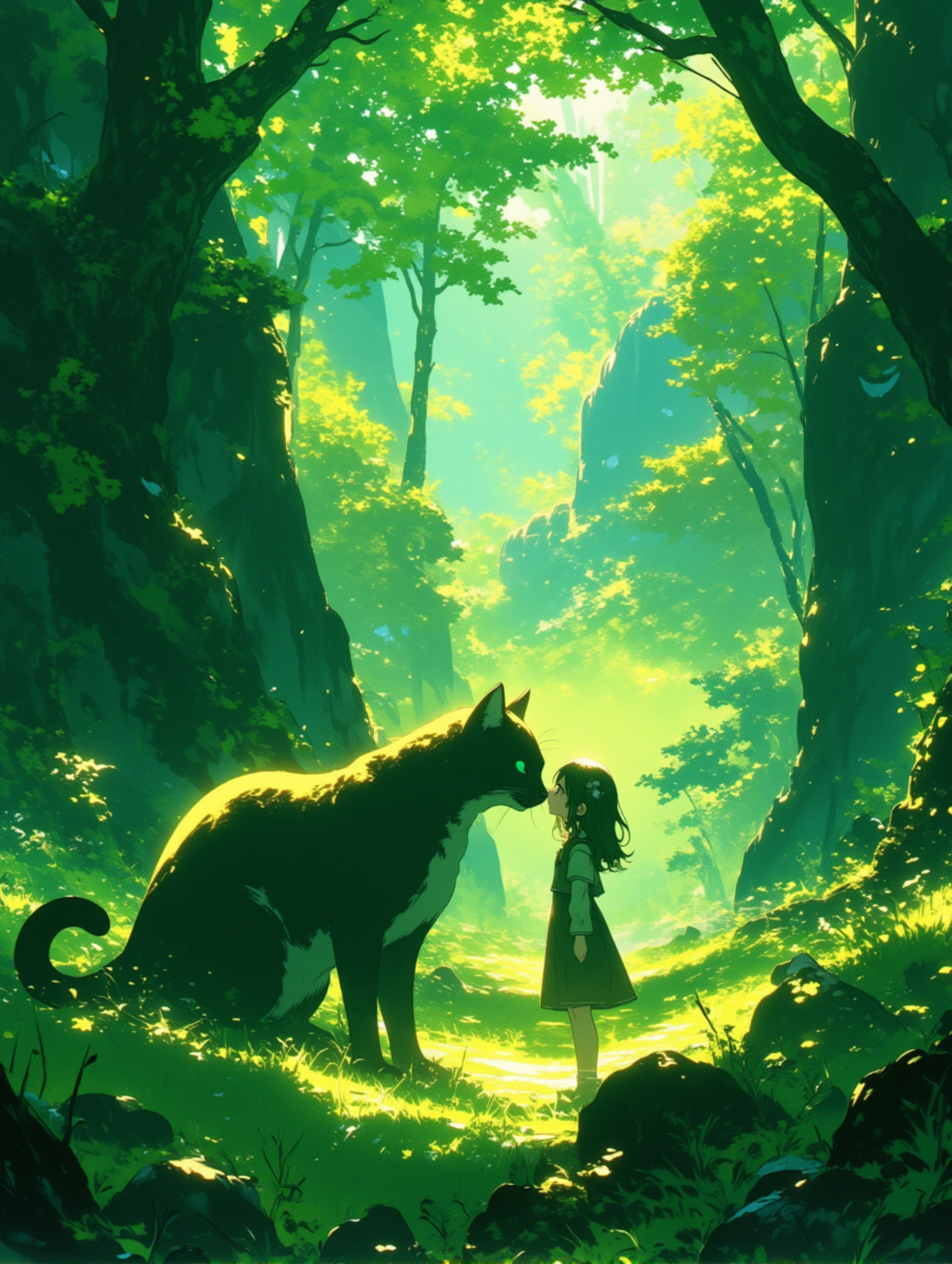 森と山猫と少女_1