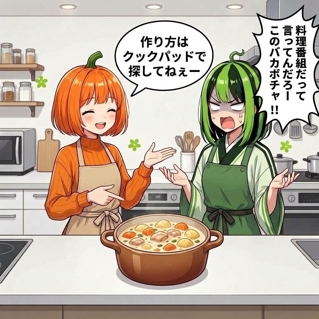 新番組クランと西瓜のクレイジーキッチン