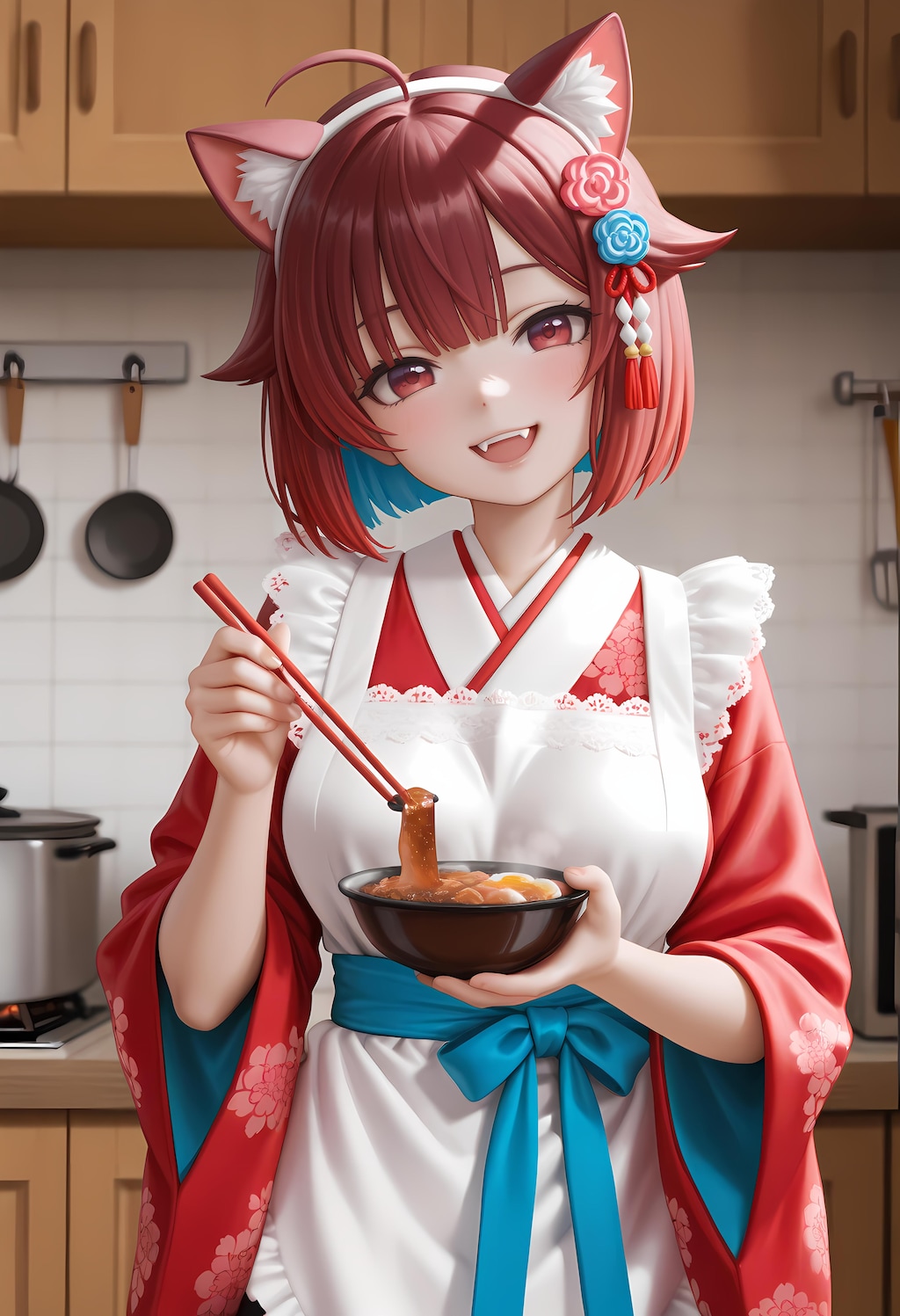 いっぱいラフテー食ーてくぃみそーれーにゃー♥️