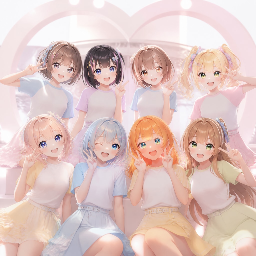 ラグランスリーブ（２）３時のアイドル　GPTimages2.0