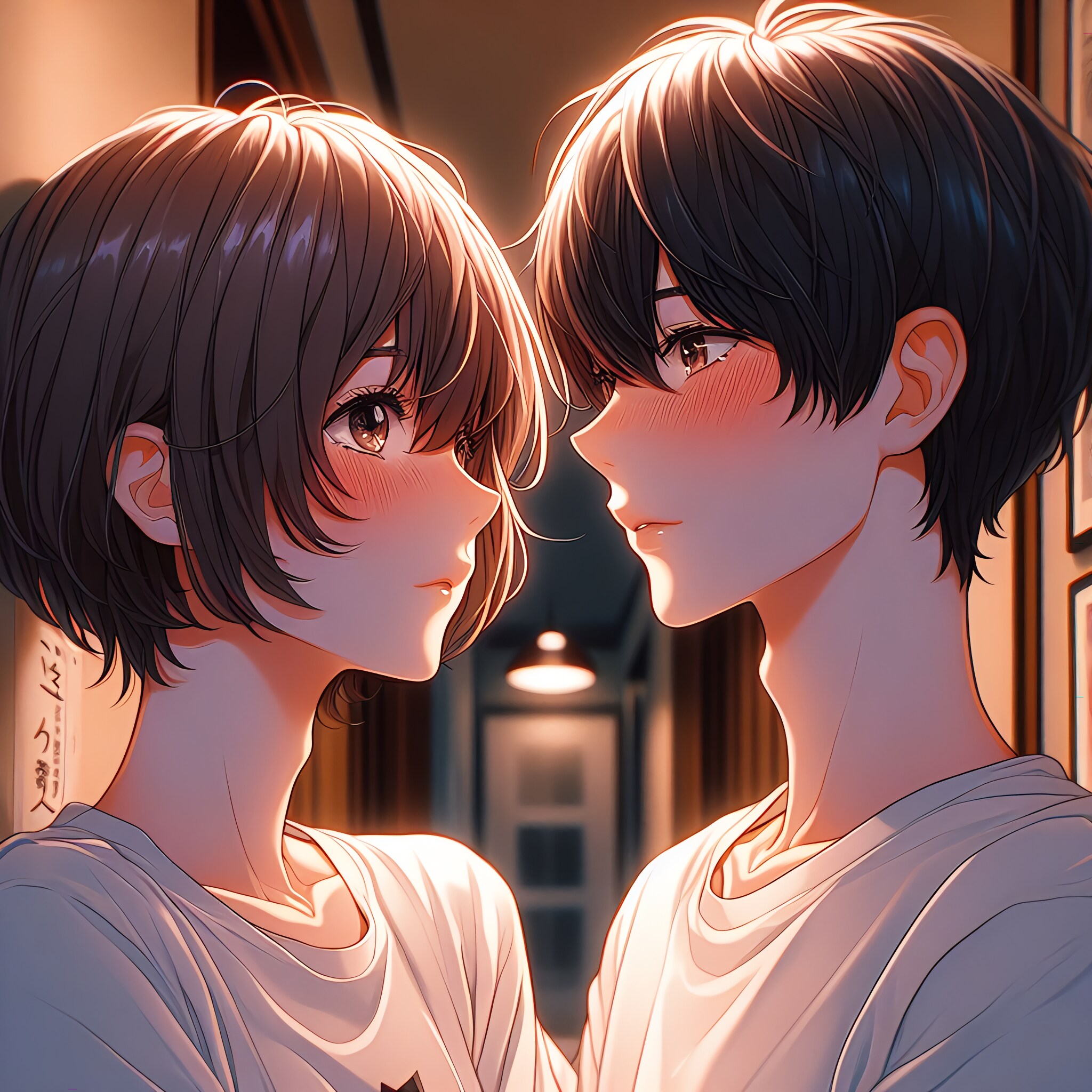 修学旅行、最後の夜。