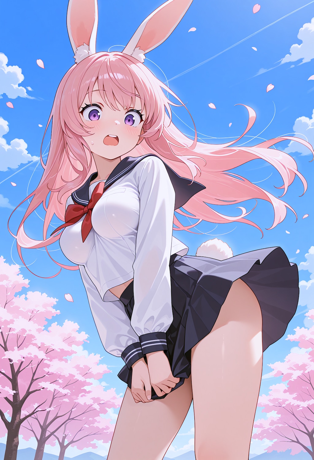きゃっ！？