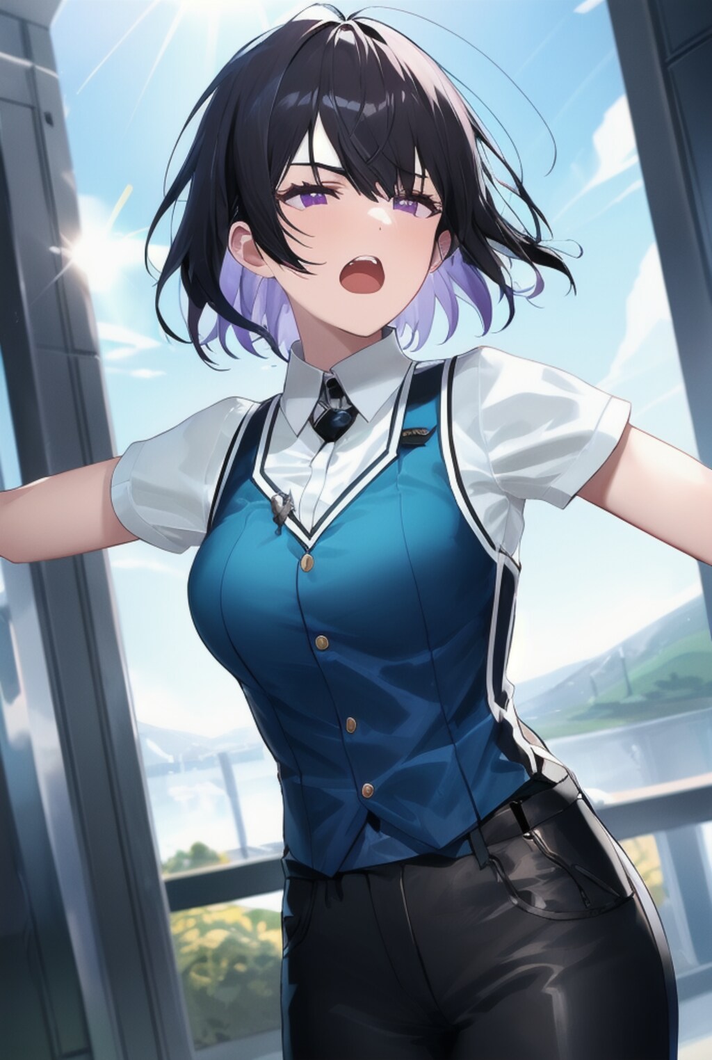 あつい～～！！あーつーい～～と叫んでいる女性達！！（12枚）
