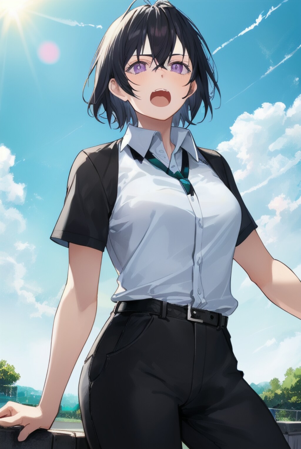 あつい～～！！あーつーい～～と叫んでいる女性達！！（12枚）