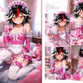 東方キャラのメイドレオタードコス2 12枚目