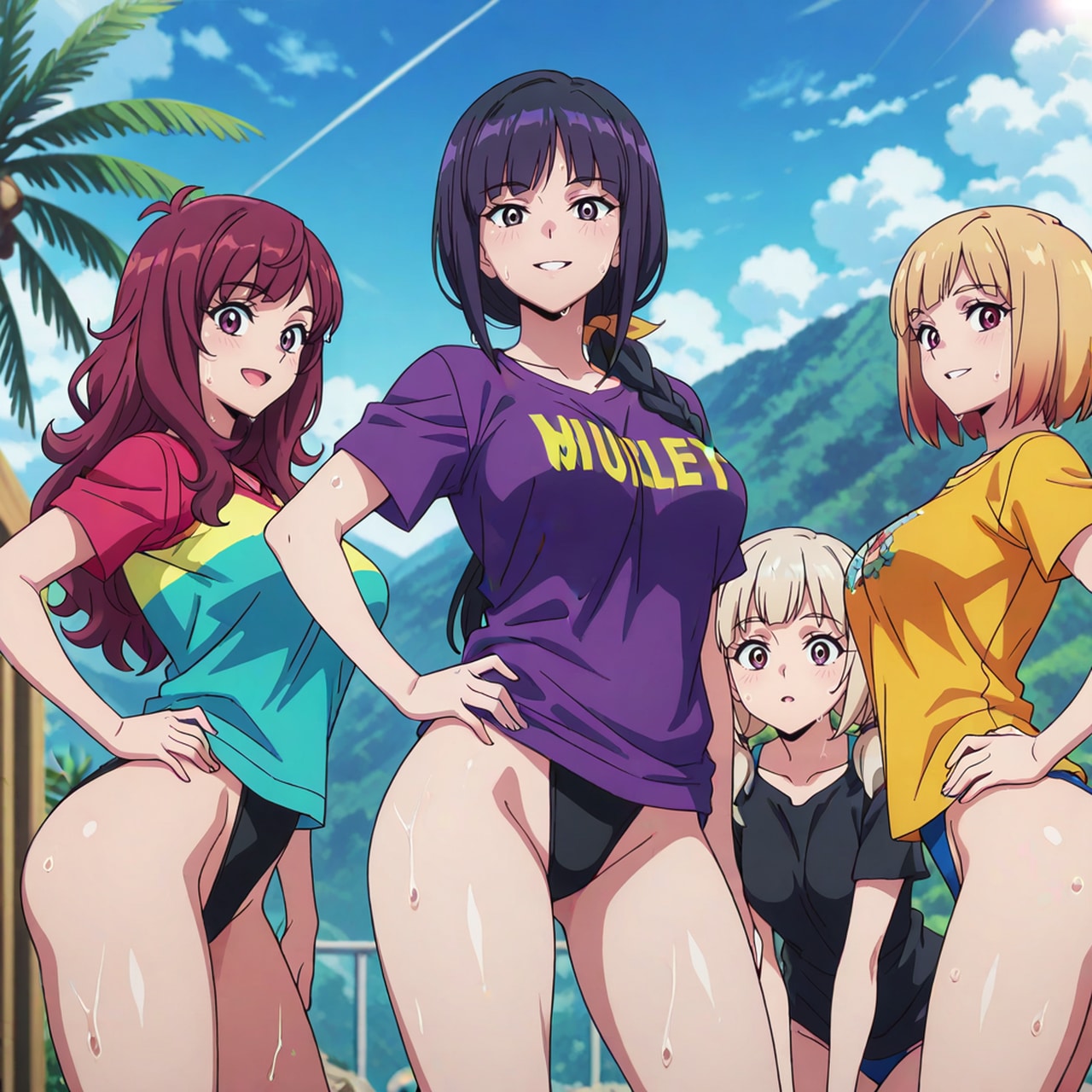 少し前に投稿した私の理想の夏コーデの割と？ハイレグくっきり版💕