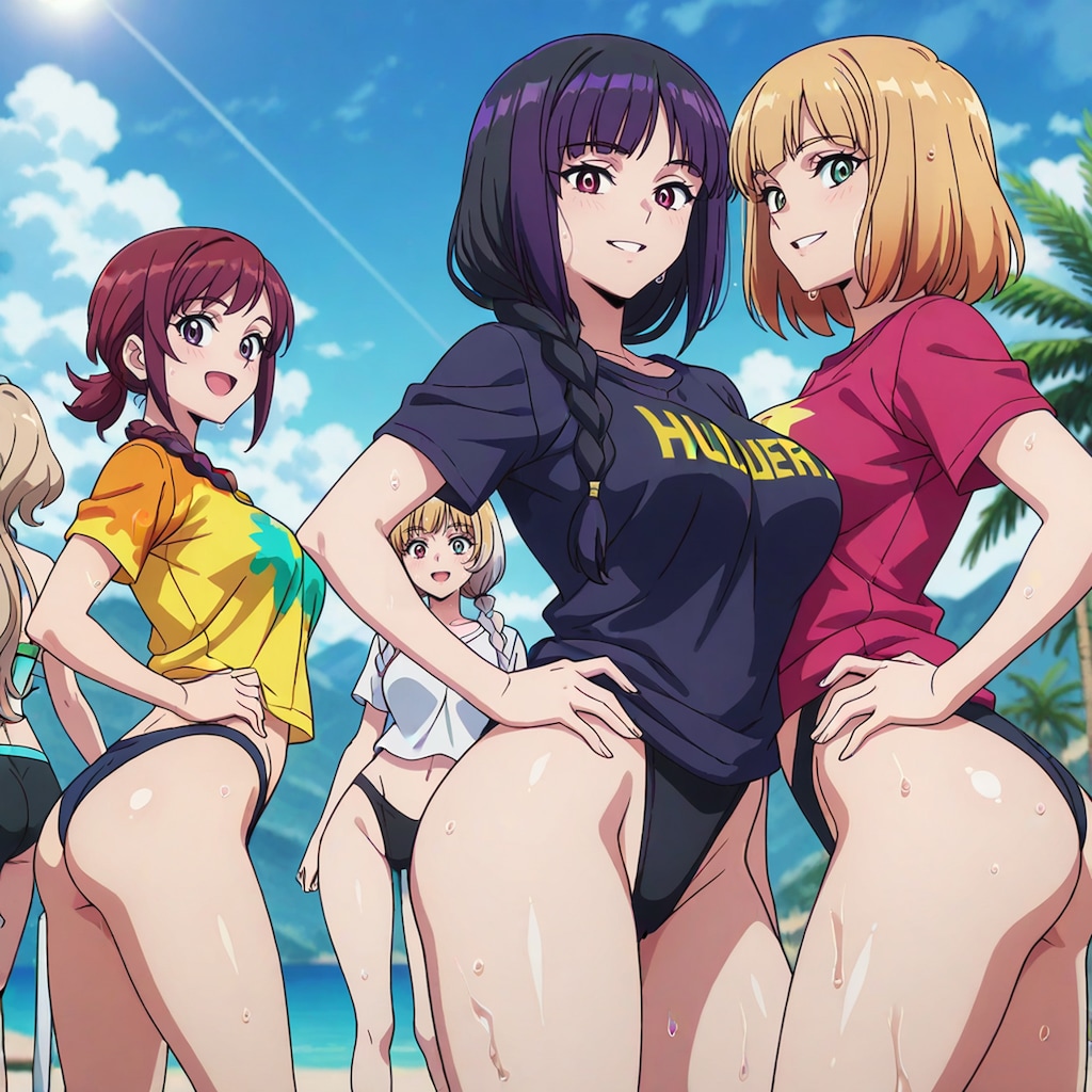少し前に投稿した私の理想の夏コーデの割と？ハイレグくっきり版💕
