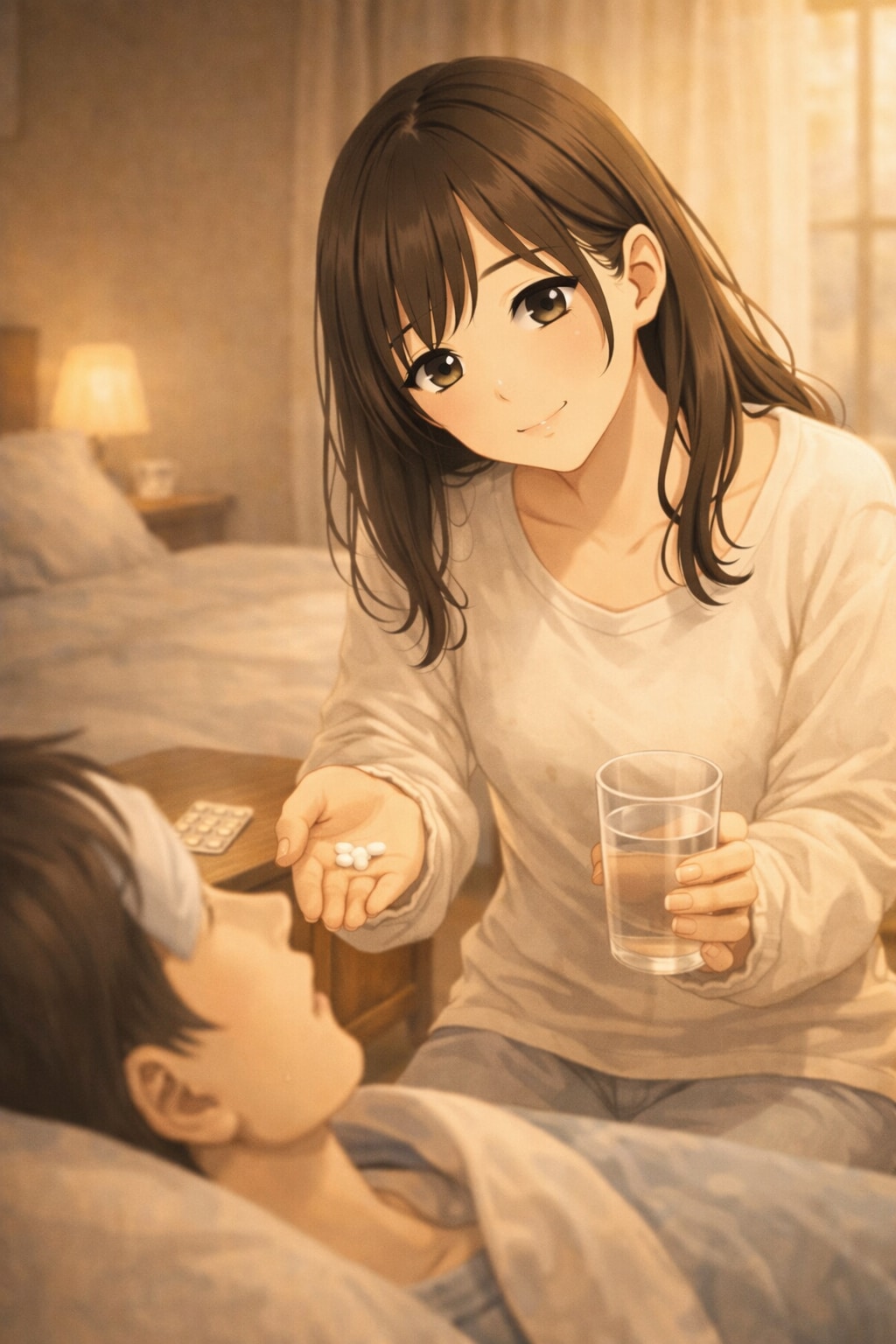 熱の夜も、君がそばにいてくれた。