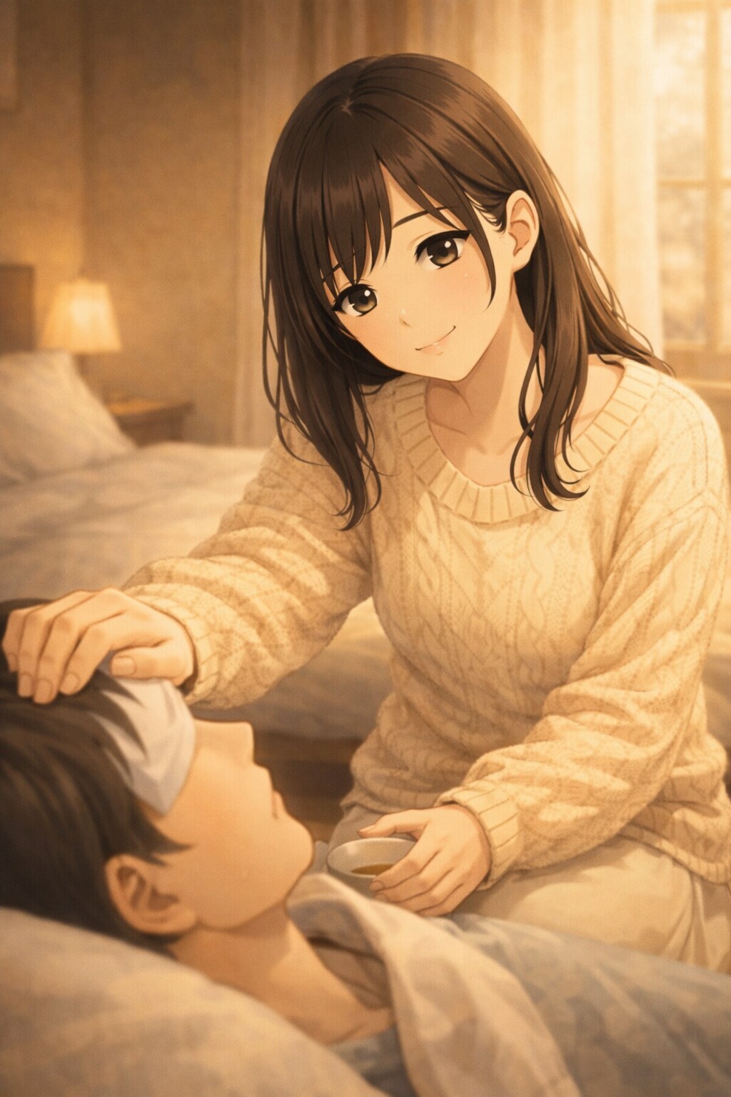 熱の夜も、君がそばにいてくれた。