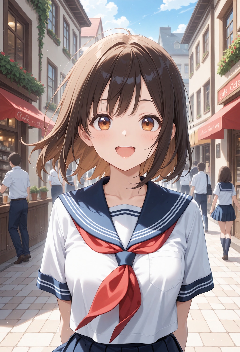 制服1girlちゃん8