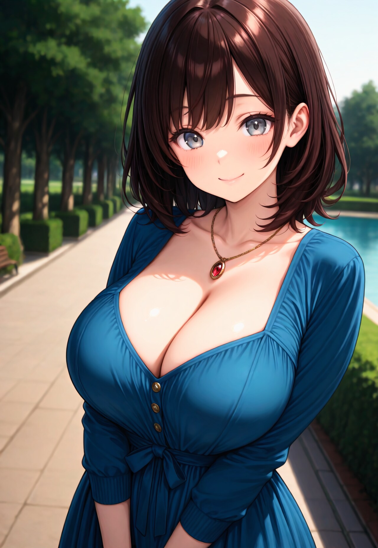 1170（赤いネックレス） | の人気AIイラスト・グラビア