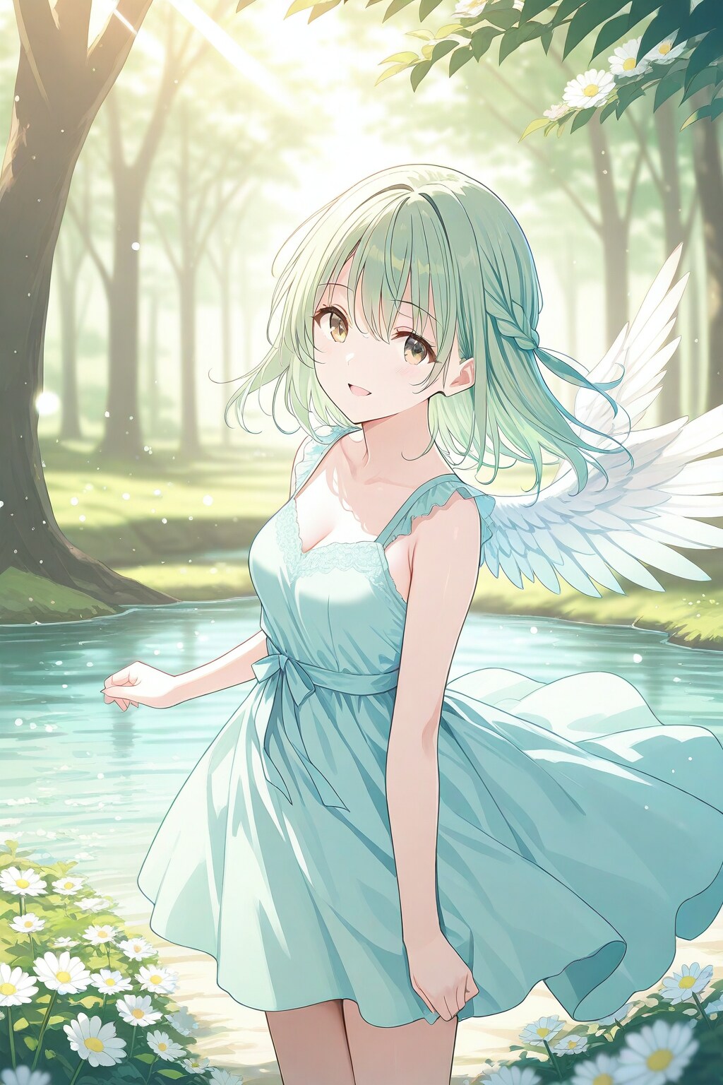 森の中の天使 | の人気AIイラスト・グラビア