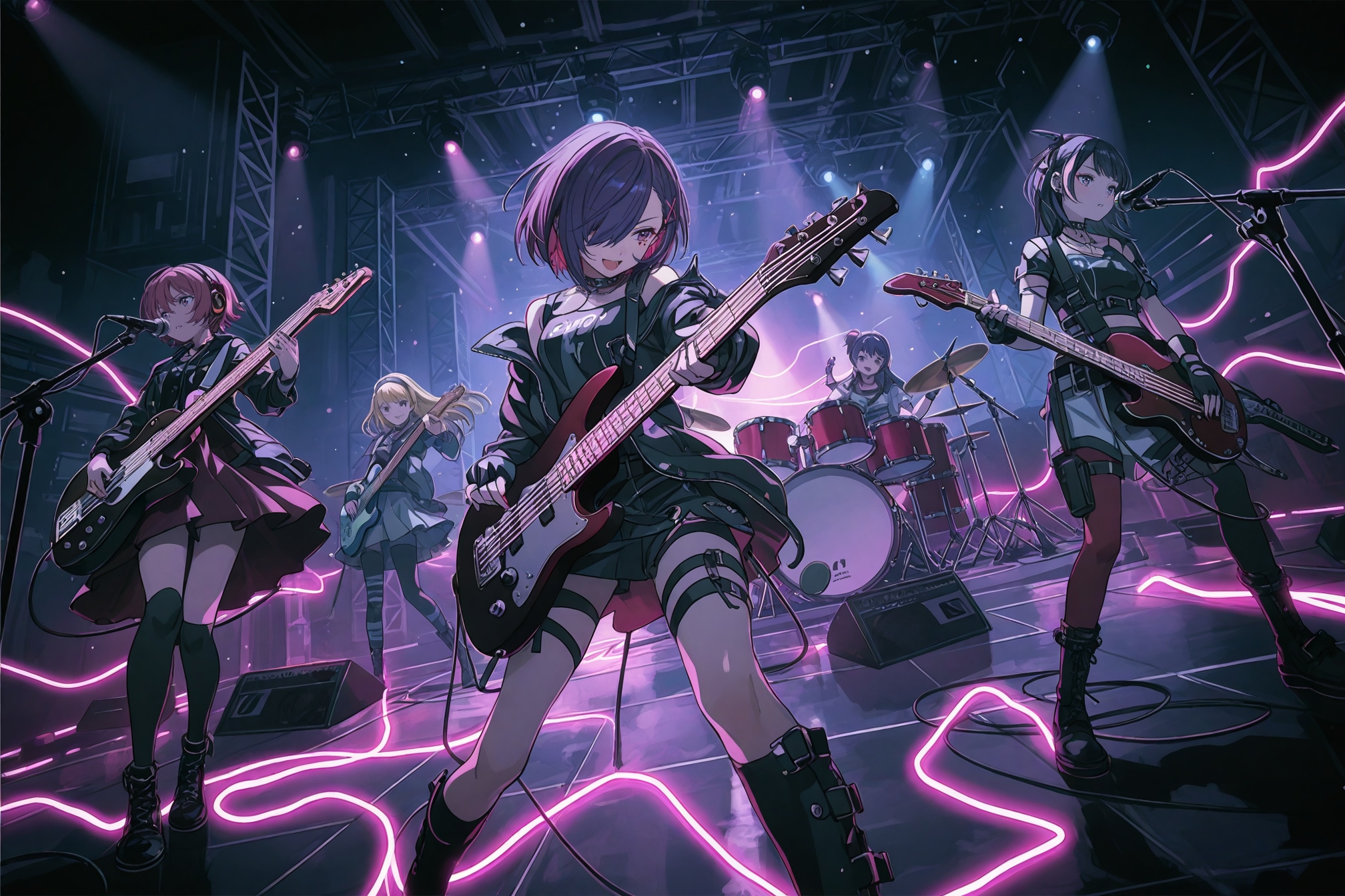 アングラサイバームジカ | の人気AIイラスト・グラビア