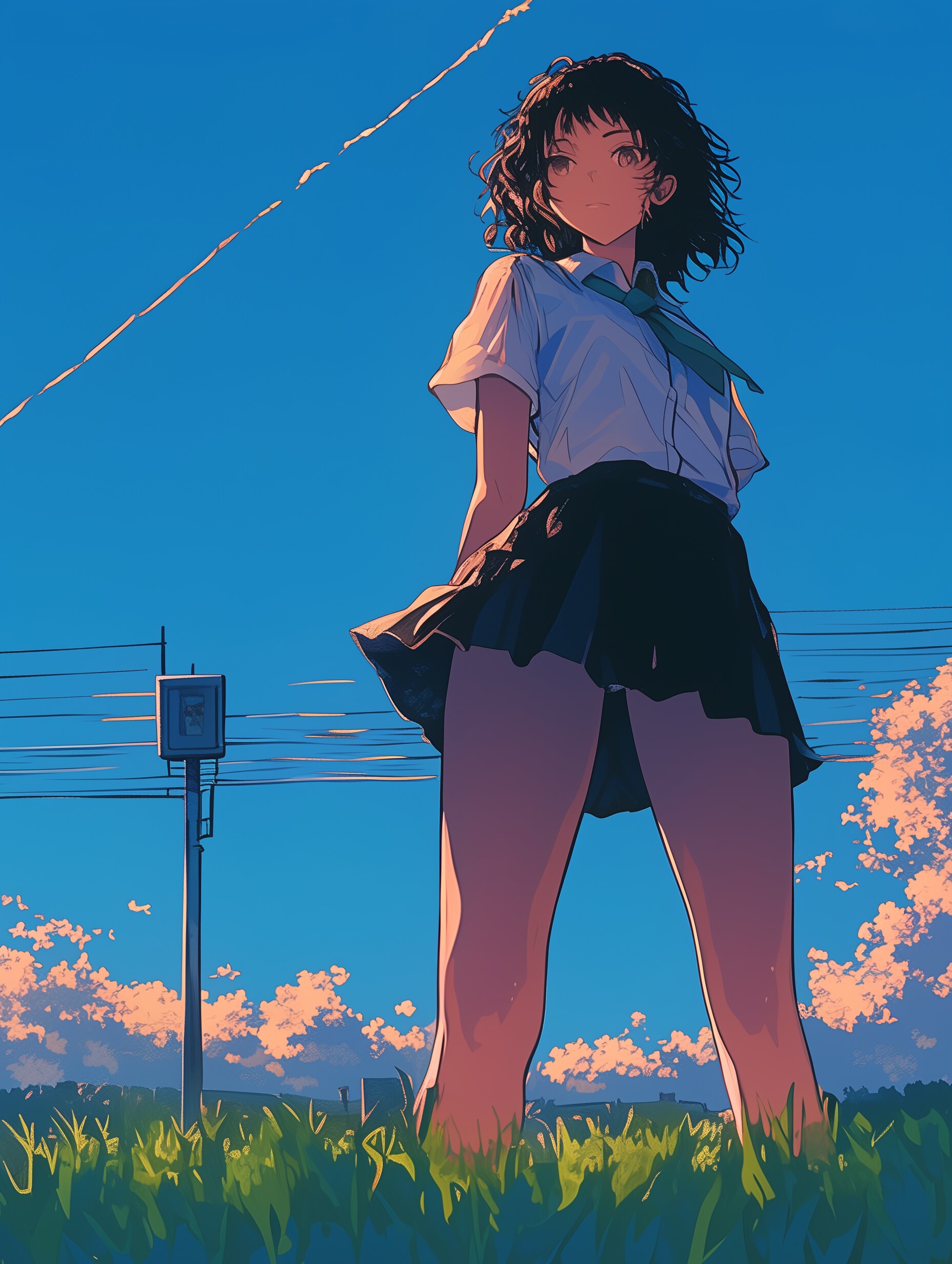 ひこうき雲 | の人気AIイラスト・グラビア