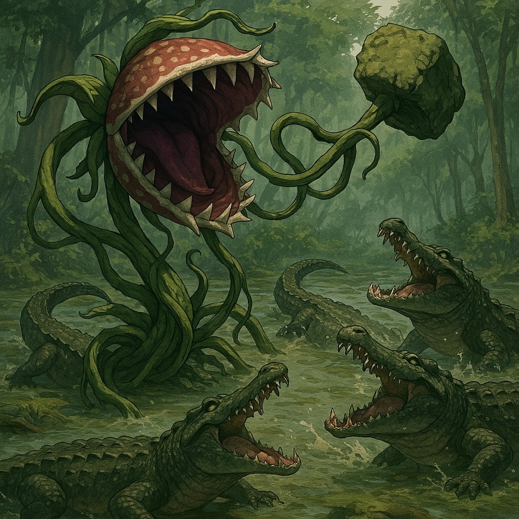 ワニワニパニック(花)