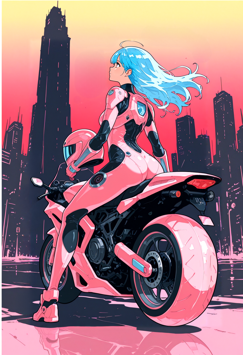 The city highway never sleeps | の人気AIイラスト・グラビア