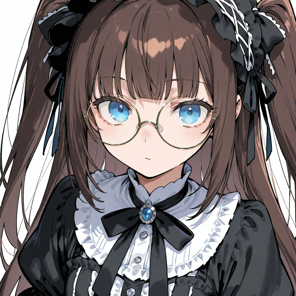 ゴスロリメガネっ娘