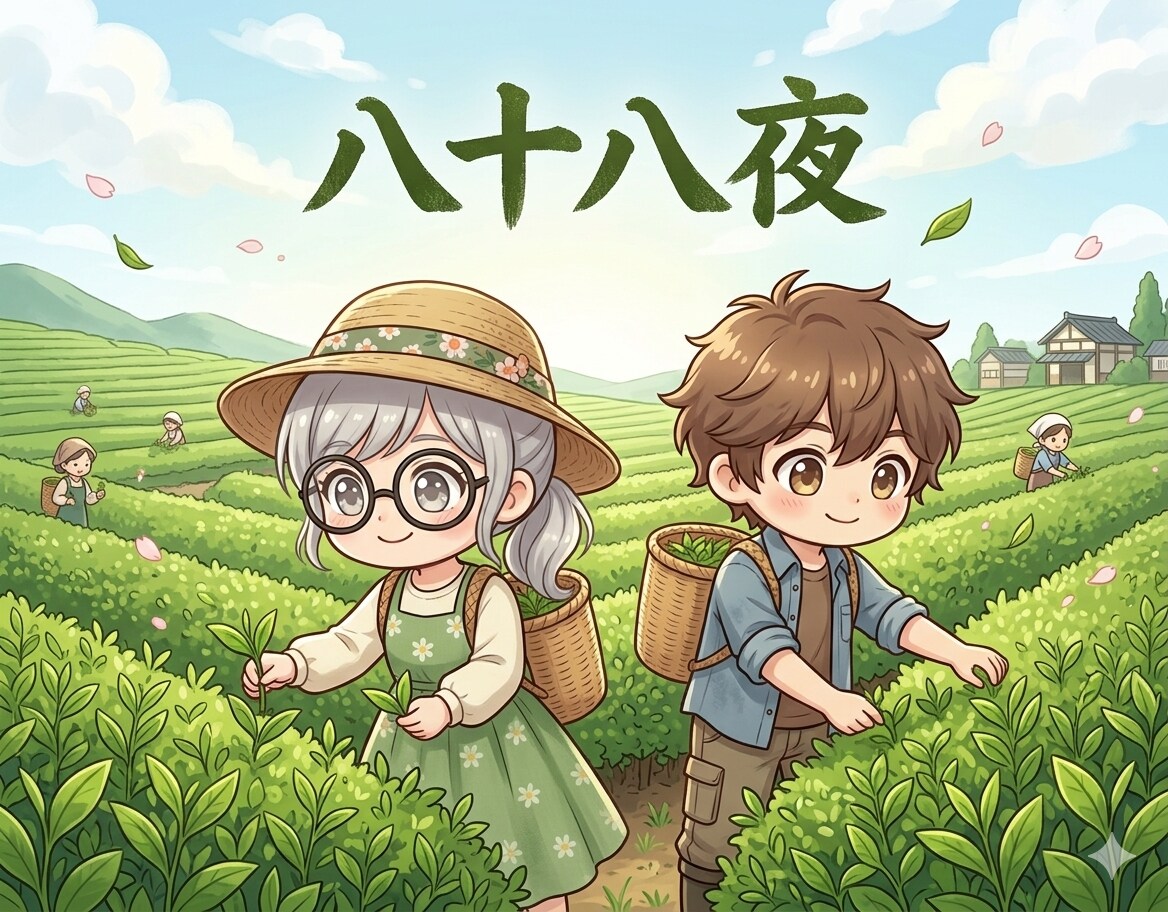 今日は「八十八夜」 | の人気AIイラスト・グラビア