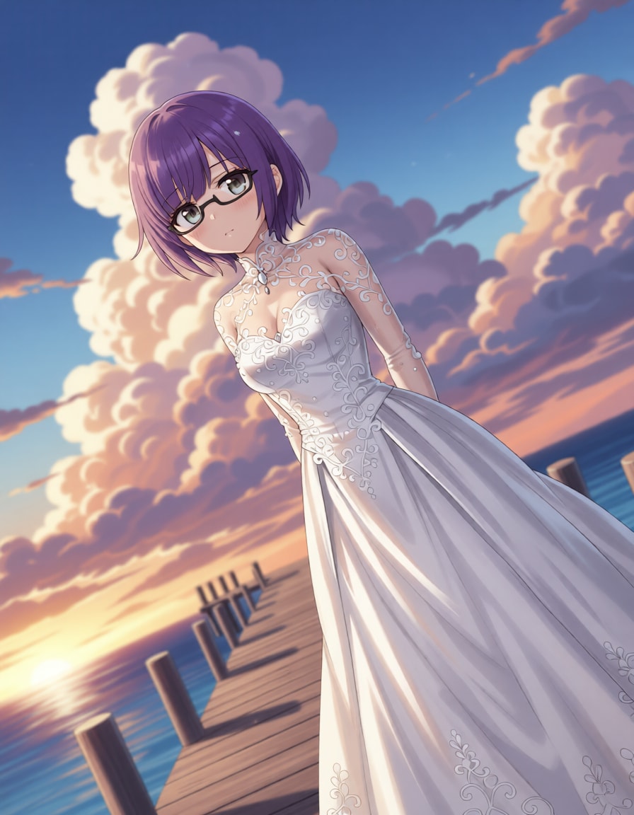 メガネっ娘