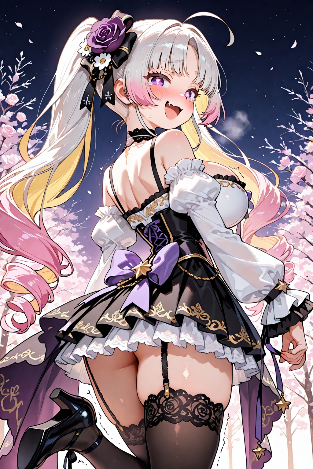 キャハっ！良い魔力源みーっけ！