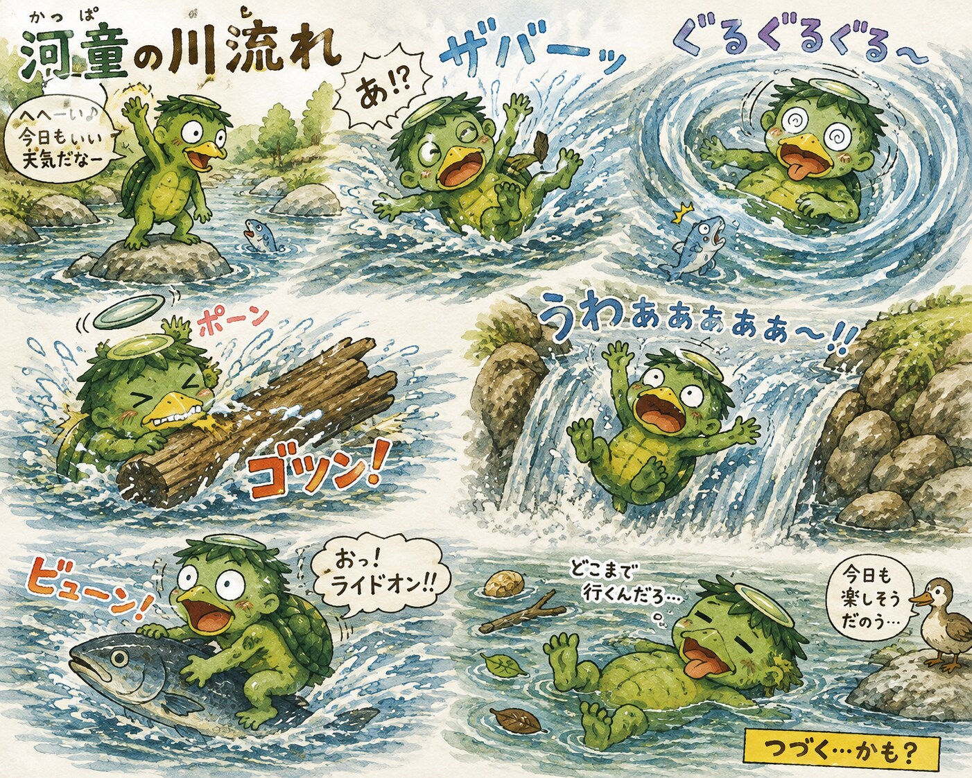 河童の川流れ