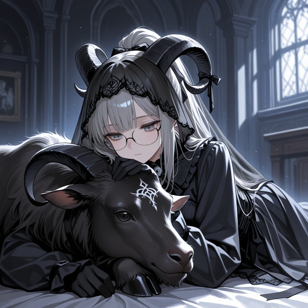 黒山羊さんをね | の人気AIイラスト・グラビア