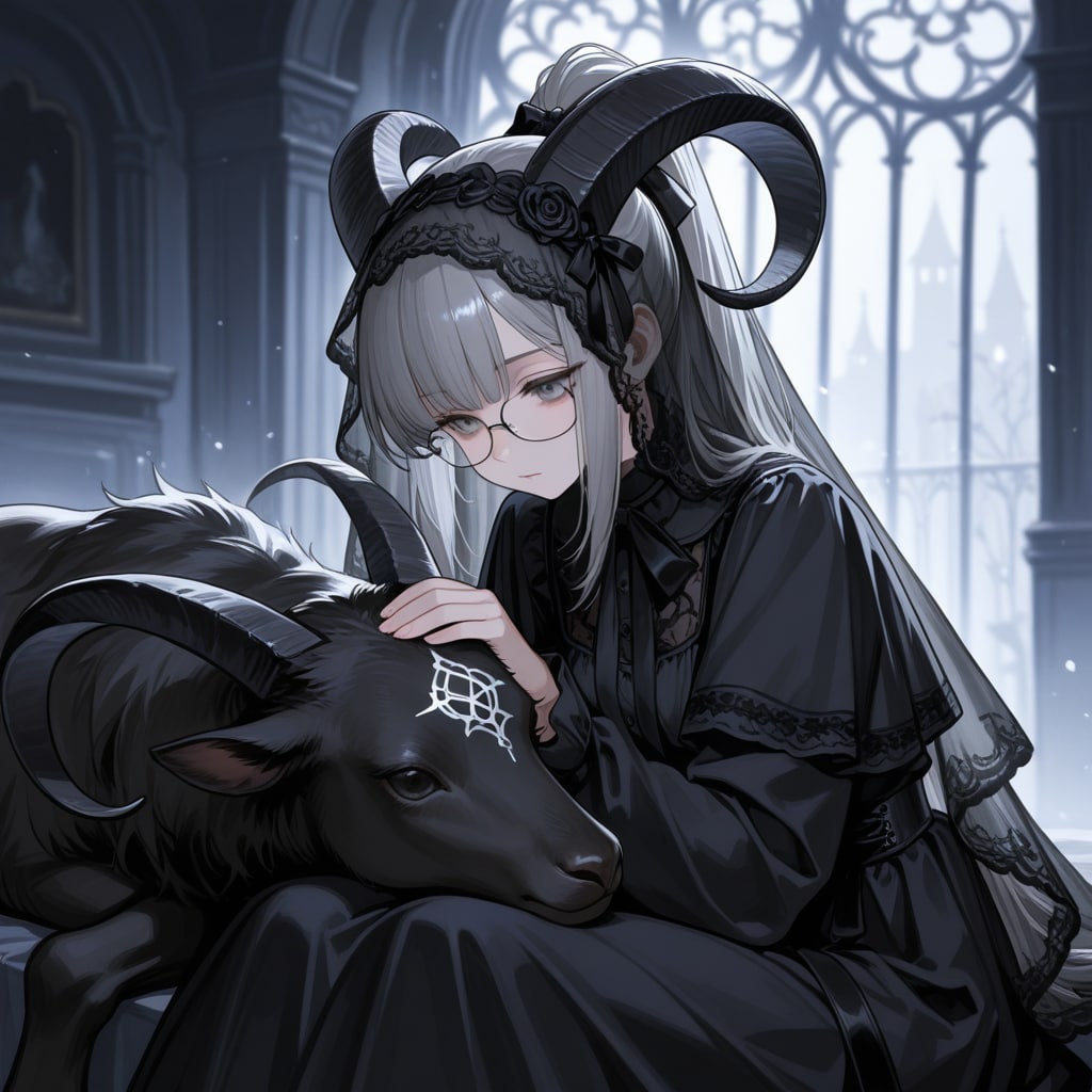 黒山羊さんをね