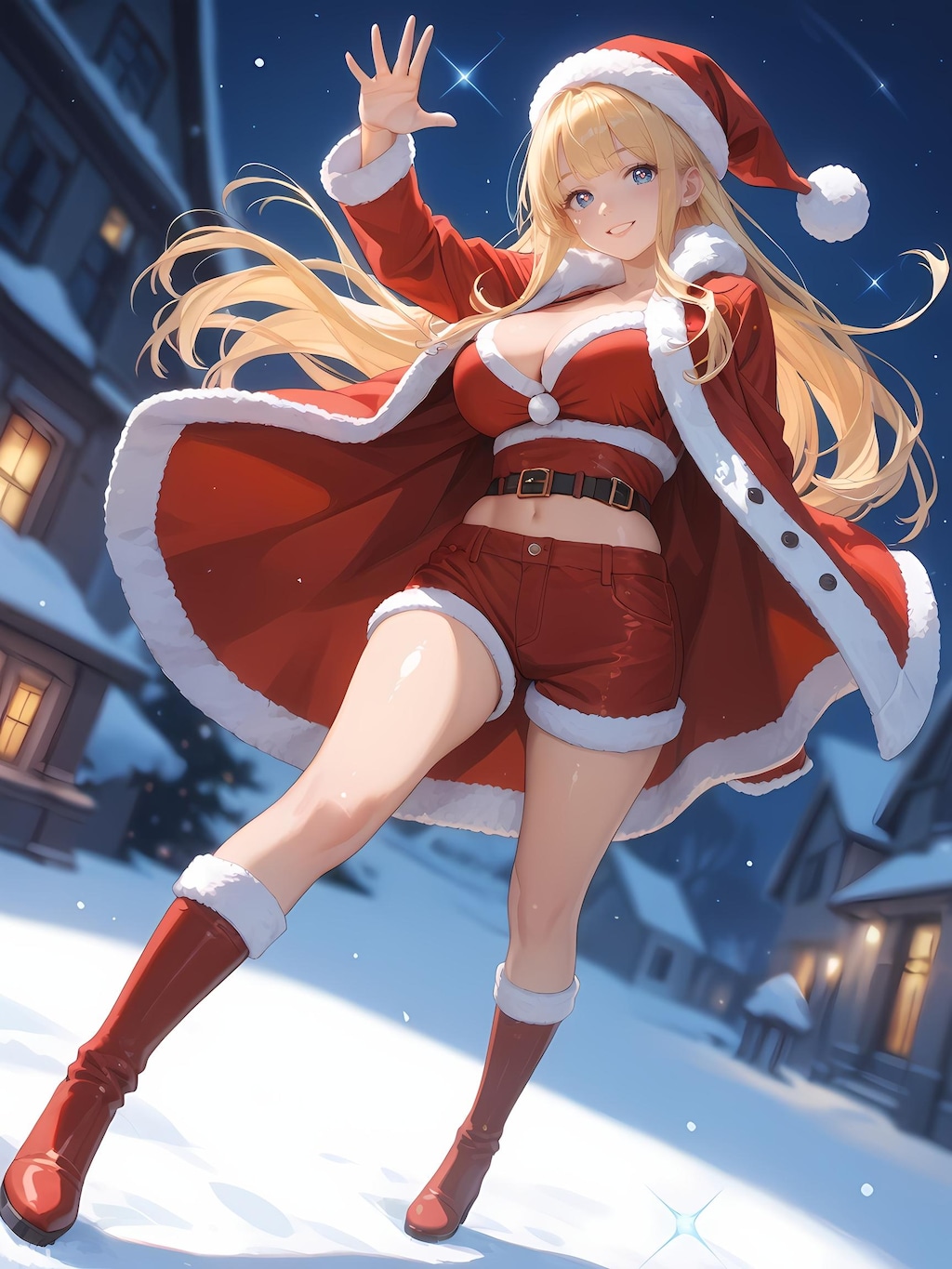 金髪サンタとクリスマス