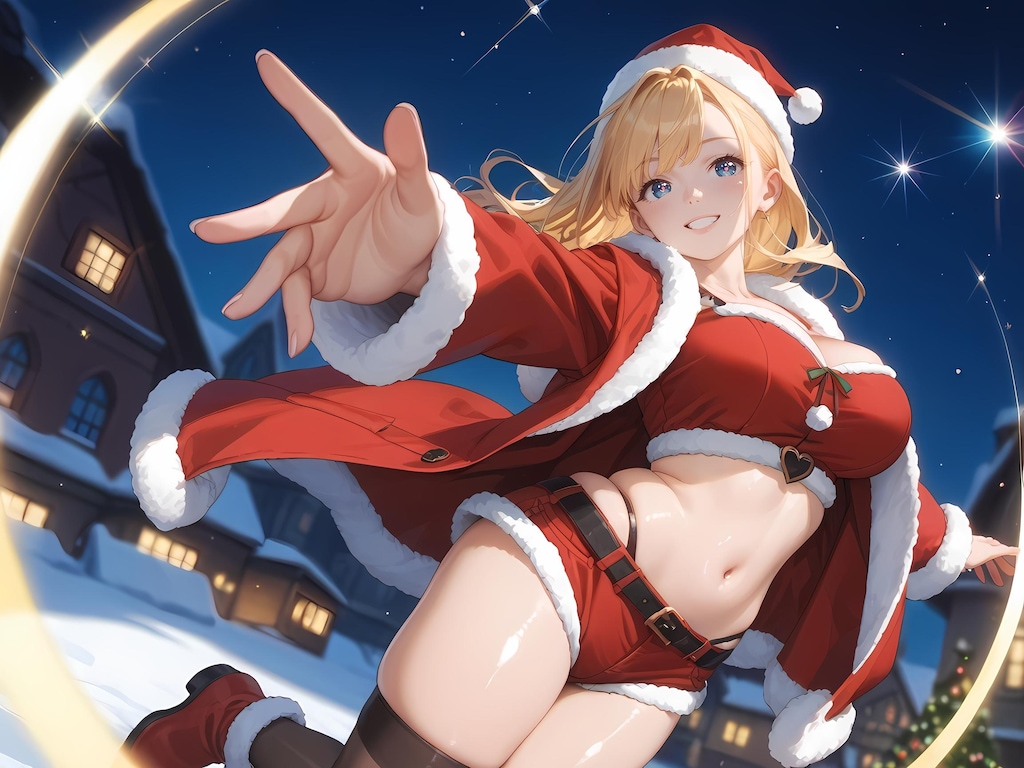 金髪サンタとクリスマス