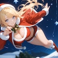 金髪サンタとクリスマス 3枚目