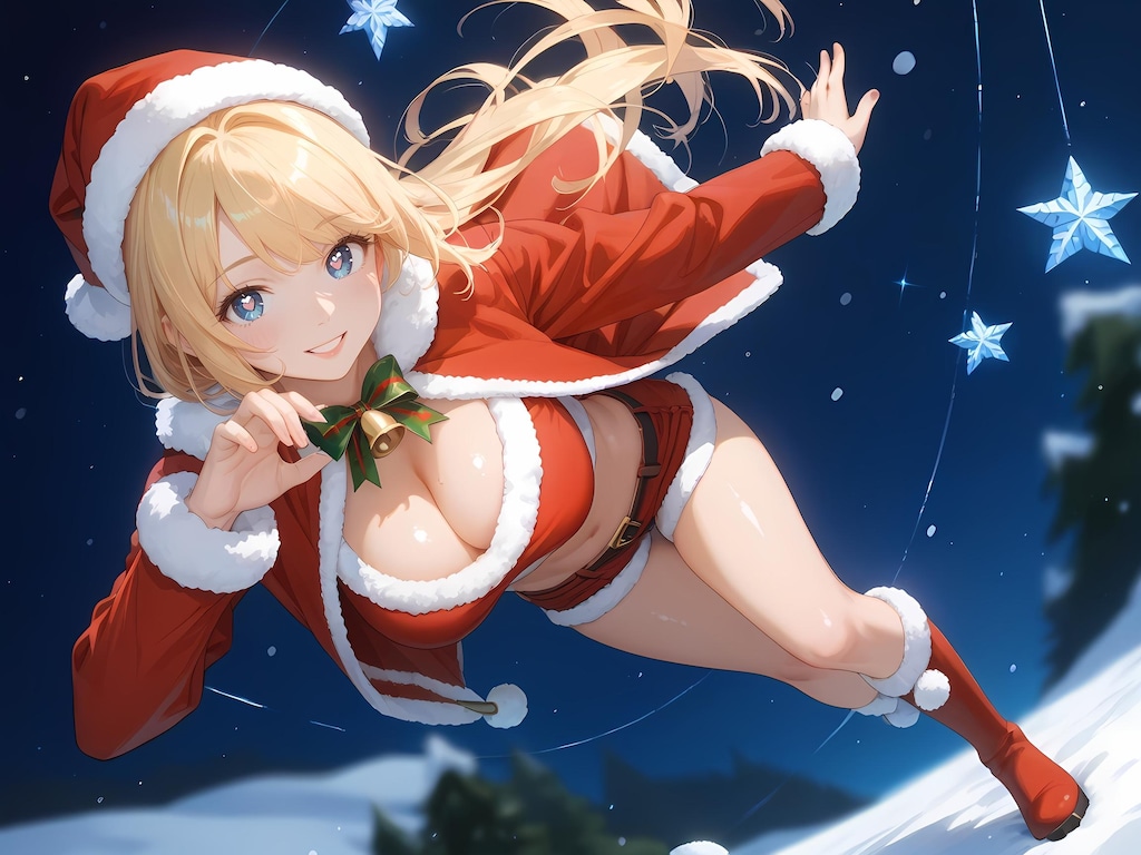 金髪サンタとクリスマス
