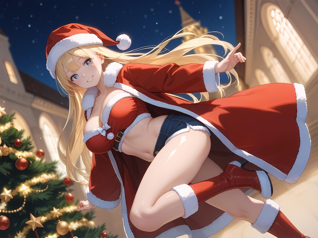 金髪サンタとクリスマス
