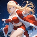 金髪サンタとクリスマス 2枚目