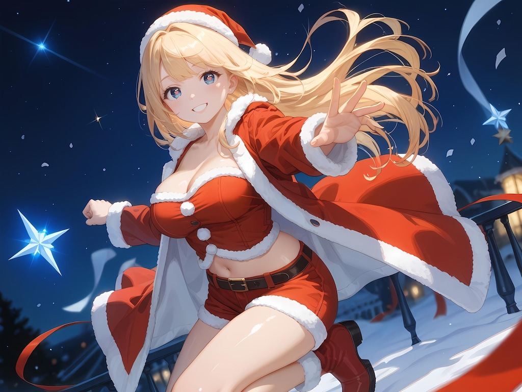 金髪サンタとクリスマス
