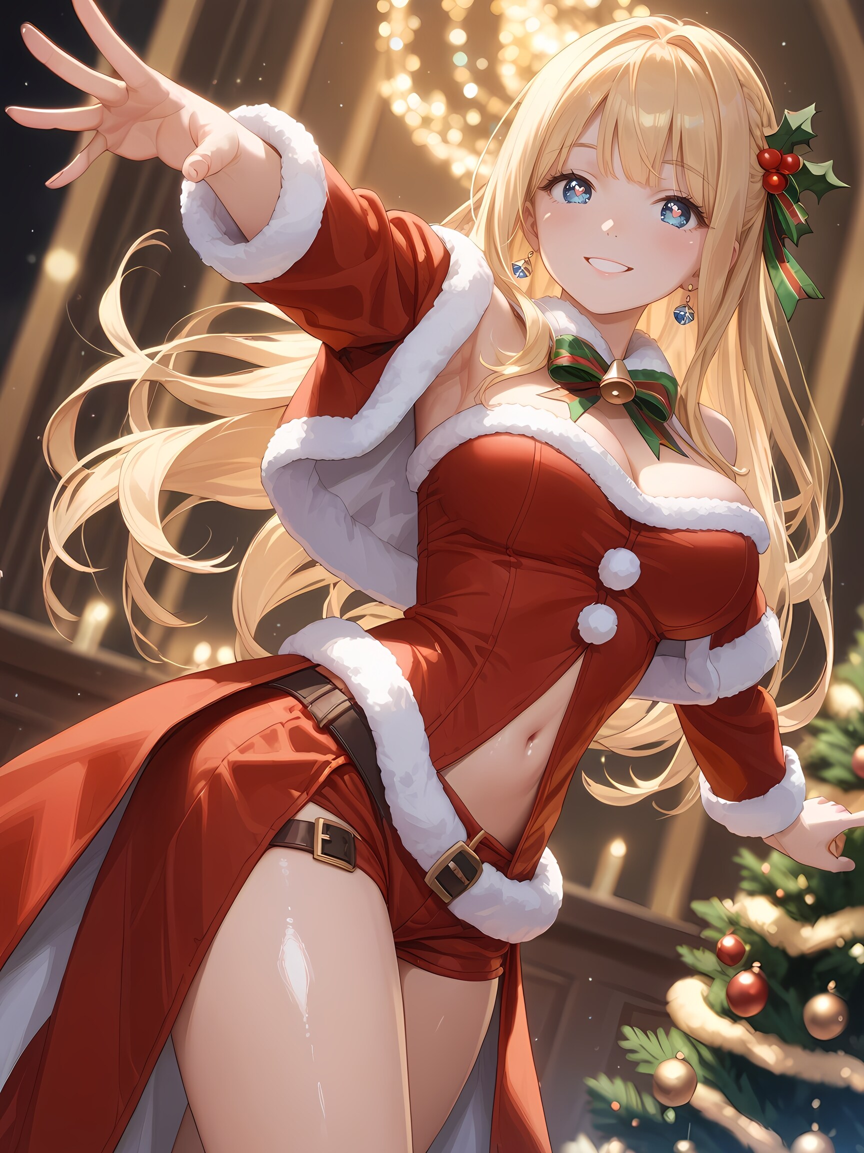 金髪サンタとクリスマス