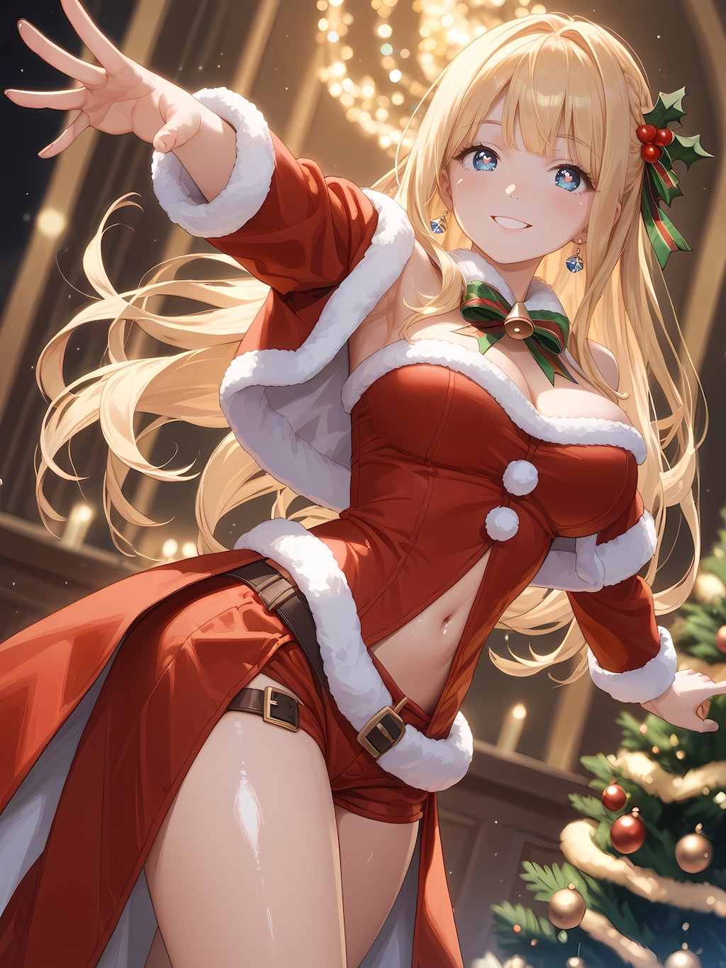 金髪サンタとクリスマス
