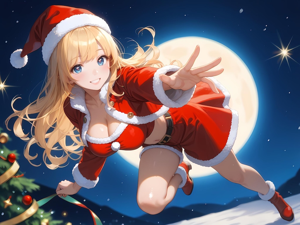 金髪サンタとクリスマス