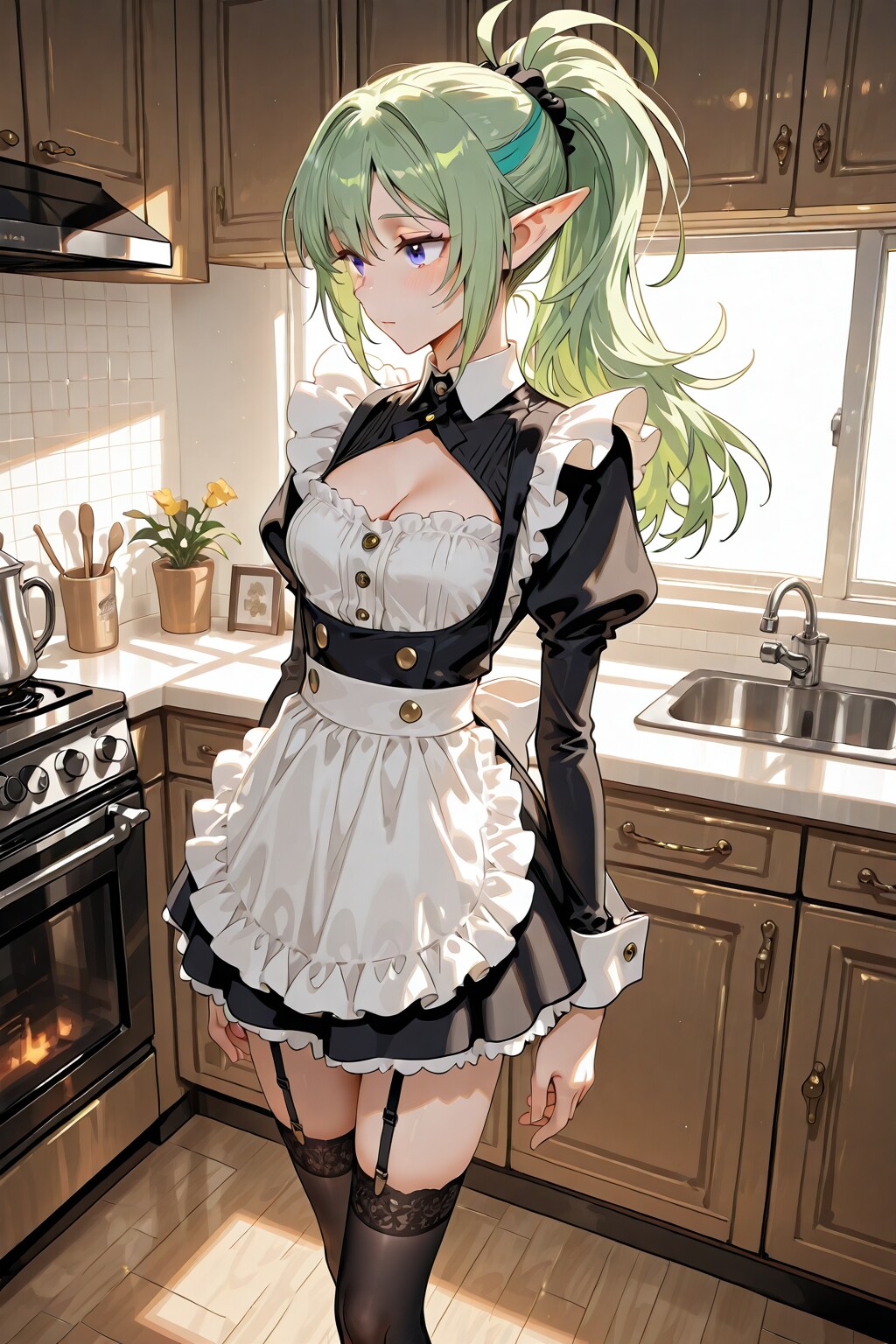 4/06 おはようございます・・・朝食の準備中です。少しお待ちください。 | の人気AIイラスト・グラビア