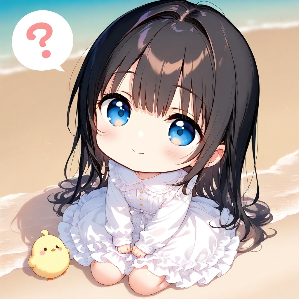 WAVEくんの行方が気になるちび姫