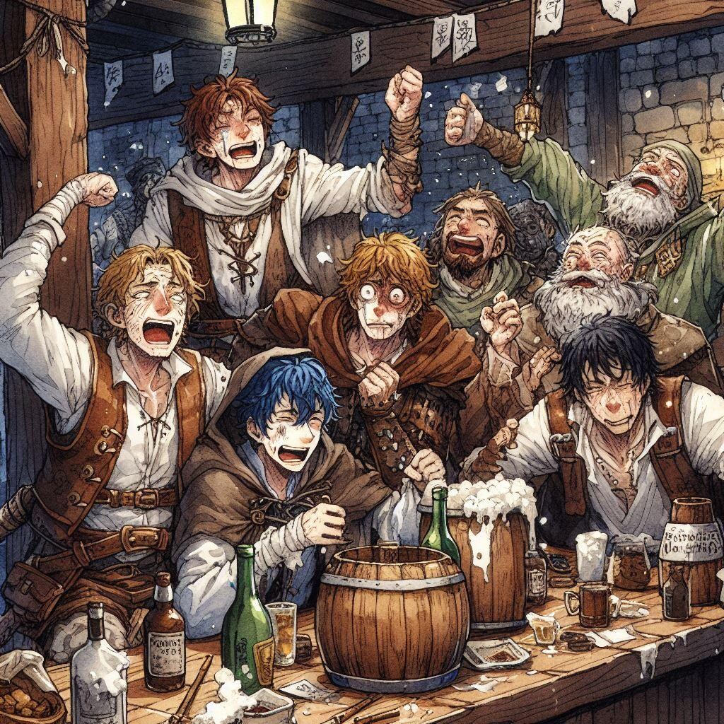 酔いどれの末路