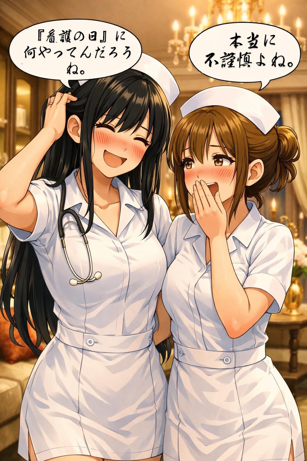 本当に何やってんだ⁉️（看護の日　03）