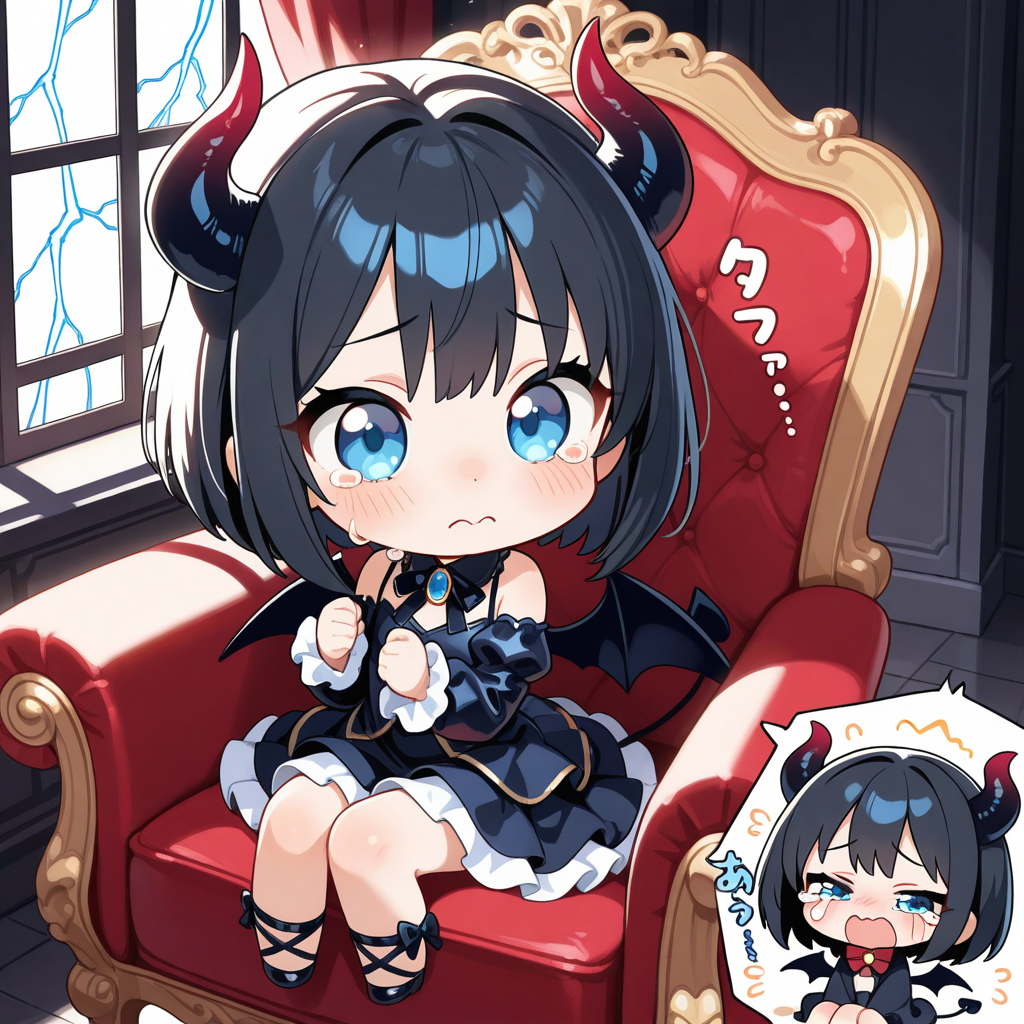 ちび過ぎる、ちちぷい帝国悪の皇帝！！