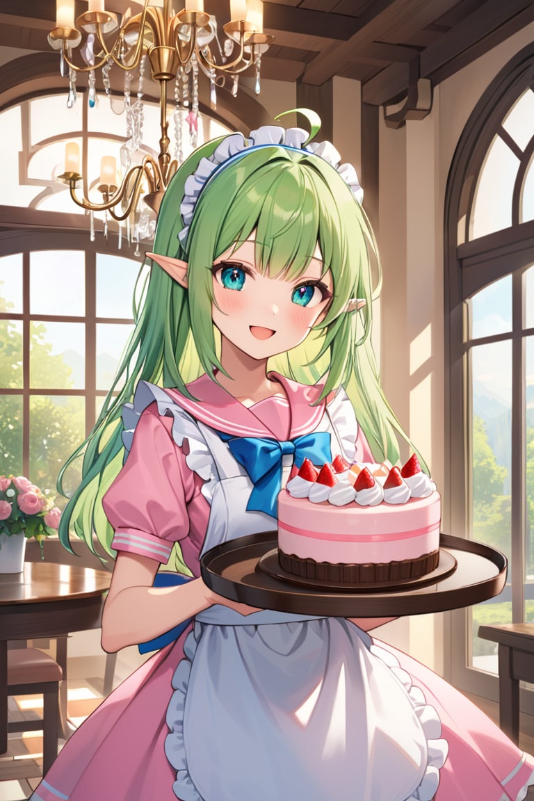 メイド(エルフ)『メイドガール』 | の人気AIイラスト・グラビア