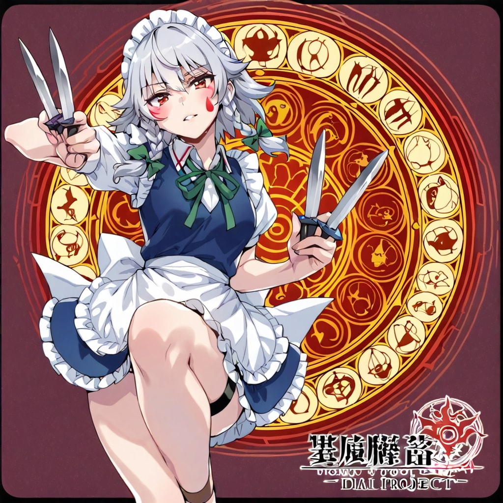 十六夜咲夜、ナイフ10