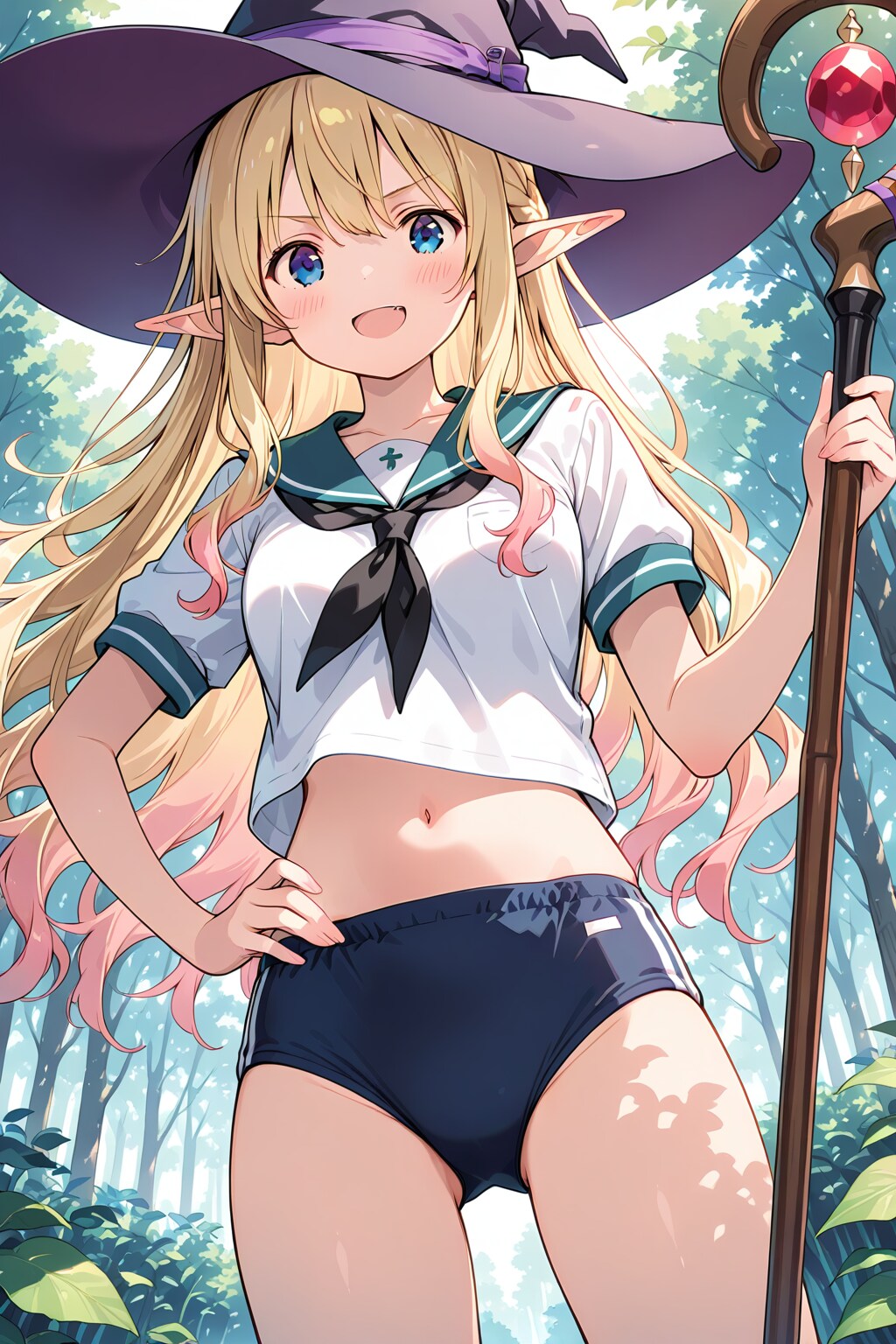 見習いまほうつかいのエルフさん | の人気AIイラスト・グラビア