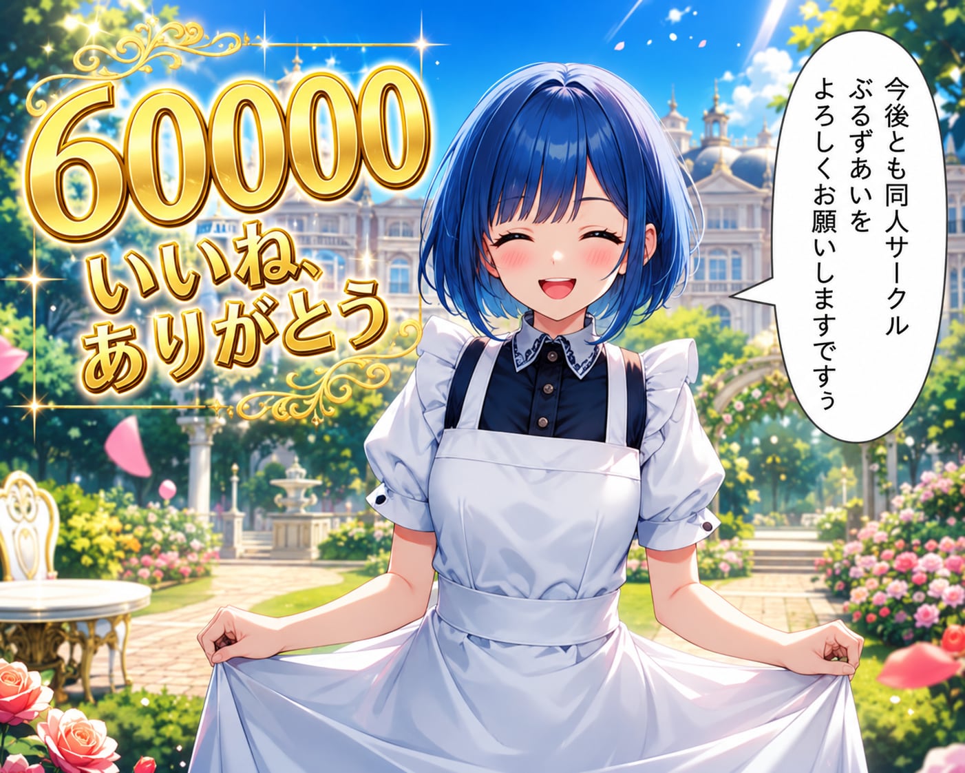 ６００００いいね、ありがとうございます。