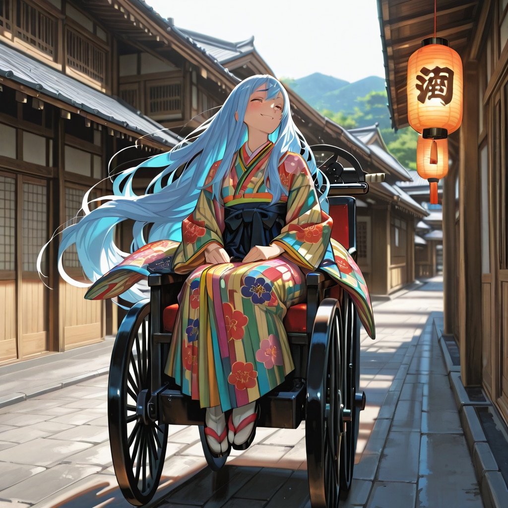 3月24日は人力車発祥の日と聞いて… | の人気AIイラスト・グラビア