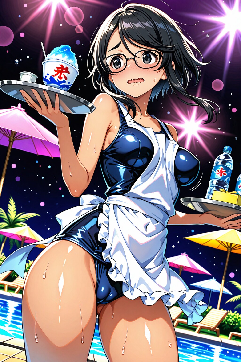 冷たいお水とかき氷はいかがですか～